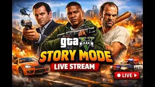 🔴 LIVE GTA 5 Story Mode | Hindi Commentary | Face Cam | Crazy Missions 😍