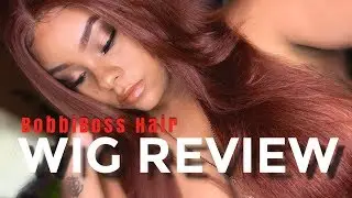 BOBBI BOSS LACEFRONT MINA 360 | ОБЗОР ПАРИКА С КРУЖЕВНОЙ НАКЛАДКОЙ | МЕДНЫЕ ВОЛОСЫ | WIGWEDNESDAY | SLAYWITJAYY