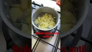 Apple pur&eacute;e for 6 months old baby