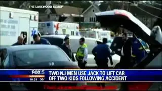 Good Samaritans Save 2 Jewish Children Pinned Under Car