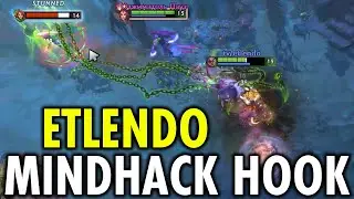 NO ESCAPE ALLOWED!! OMG ETLENDO PUDGE NONSTOP MINDHACK HOOK | Genius Pudge