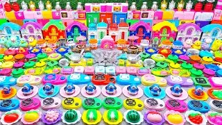 6 Minutes Satisfying with Unboxing Hello Kitty Sanrio Kitchen Set | Tiny ASMR Mini Cute Kitchen Set
