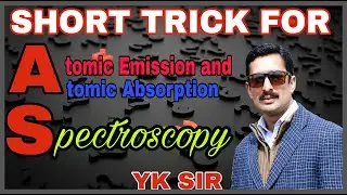 Short trick Atomic emission and Atomic absorption spectroscopy//EMR//Spectral line//ETEA part 118/YK