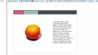jQuery Tabs Tool in 90 Second Website Builder