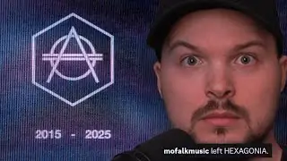 Mo Falk reacts to the end of HEXAGON
