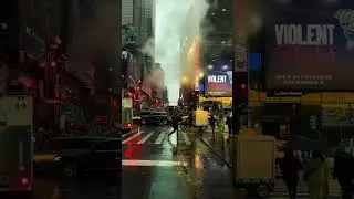 NYC Streets Turn Into a Movie Scene!