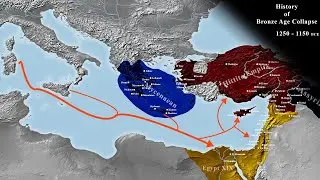 History of Bronze Age Collapse (1250 - 1150 BCE) | Every Year [2K]