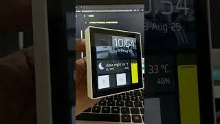 @waveshareelectronics ESP32-P4 Smart Box, Home Assistant + LVGL + Voice Assistant #homeassistant