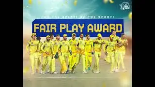 CSK won Fair Play Award IPL 2025 #ipl #csk  #ipl2025 #shorts