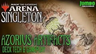MTG Arena Singleton: Azorius Artifacts Deck Tech and Gameplay