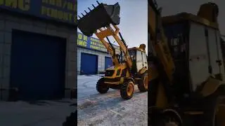 Экскаватор-погрузчик Bull HD100 Power Shift