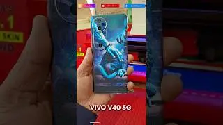 Vivo v40 5g 3d back skin wrraping lamination 💯✨ #shorts #shortvideo #stickerplaza #mobilesticker