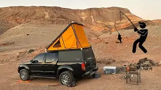 Camping Fishing & Campfire Fajitas in Lake Mead