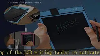 Boogie Board Basics Reusable Writing Pad-Includes 8.5 in LCD Writing Tablet, Instant Erase, Stylus