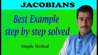 ENGINEERING MATHS 1 JACOBIANS EXAMPLES(PART-1) || 15MATDIP31 JACOBIN(PART-1)