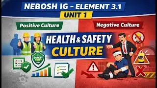 Element 3.1 &ndash; Understanding Health & Safety Culture I NEBOSH IG Unit 1