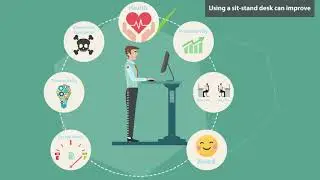 Animated Explainer Video on Risk of sitting 2019 - vAnimation Studio