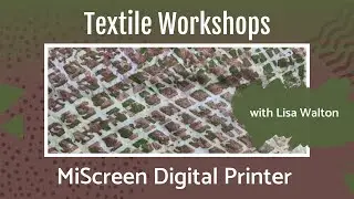 MISCREEN Digital Screen Maker UNBOXING & FIRST TIME SCREEN PRINTING with Lisa Walton