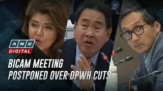 Bicam deliberations on 2026 budget postponed amid deadlock over DPWH budget | ANC