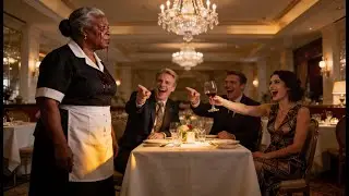 CUSTOMERS humiliated ELDERLY BLACK PLUS-SIZE WAITRESS—not knowing she OWNED the restaurant