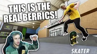 The MOST ACCURATE Berrics Skate Park EVER MADE! | Skater XL