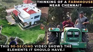 Mountain view farmhouse near Chennai.! self-sustain lifestyle|paalaar urban farms|ather ahmed