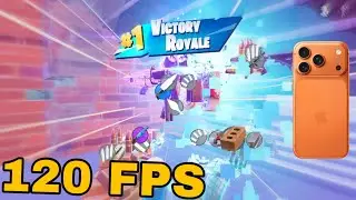 iPhone 17 Pro 120 Fps Fortnite Mobile Gameplay *Hit Platinum 2 Rank With a Crazy 15 Kills Win*