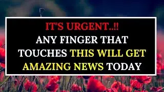 11:11 💌Angels Says Any finger that touches this will  Angels Message✝️God Miracles Today 🦋 god msg