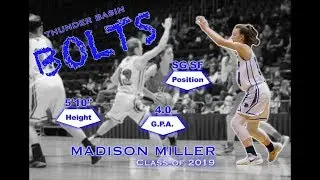 Madison Miller / Basketball/ Junior / Recruiting Video / Class Of 2019