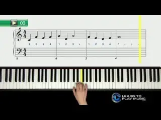 Ex003 Beginner Keyboard Lessons ~ Progressive