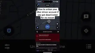 How to unban Uber driver account #unban #reactivate #uber #uberdriver #ubereat #uberlyft #deactivate