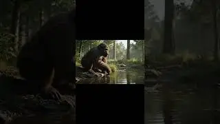 🌲 Bigfoot&rsquo;s Morning in the Misty Mountains | Ultra-Realistic Cinematic Vlog #bigfootvlogs #funny