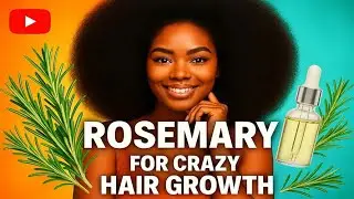 Can Rosemary Water 💦 Really Grow Hair Fast? I Tried For The First Time