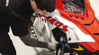 RMK Khaos Battery Removal and Installation - Polaris Snowmobiles
