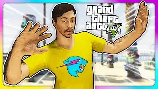 GTA 5 Funny Moments - Hunting Mr Beast, Garbage Truck Races, & Quad Battles!