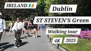 St Stephens green walking tour 2025 dublin
