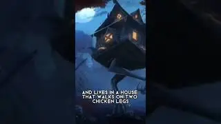 You wouldn&rsquo;t want to meet the Baba Yaga at 3AM! 😱😳 #myth #babayaga #scary #cryptid #shorts