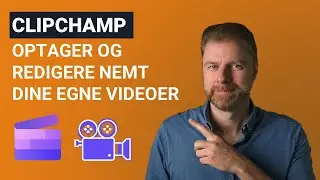 Optag nemt din skærm OG dig selv, i Windows 10/11 med Clipchamp