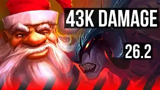 GRAGAS vs AATROX (TOP) | 43K damage | KR Master | 26.2