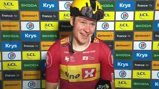 Jonas Abrahamsen | Post-Race Interview | Stage 11 | Tour of France 2025