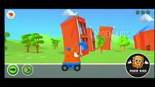 Small car repair for the little baby's Cartoons by the POEM KIDS #poemkids#viral #video 