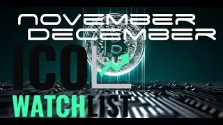 Best ICO's to watch in November December