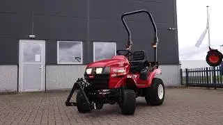 Shibaura SX-24 4wd HST / 0583 Draaiuren / Fronthef + PTO
