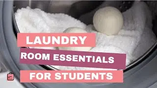 Laundry Room Essentials for Students
