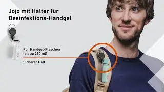 Jojo EXTRA STRONG mit Halter f&uuml;r Desinfektions-Handgel (DE) | DURABLE