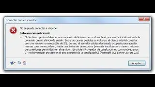MICROSOFT SQL SERVER ERROR No se puede conectar a localhost SOLUCION!