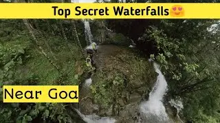 Top Secret Waterfalls Near Goa | Kannada Vlog Goa | Mr 350 |