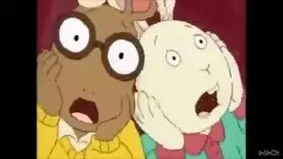 Arthur And Buster Scream(But Arthur Has Tiny Tim's Voice And Buster Has Joy's Voice)