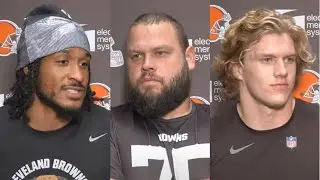 Joel Bitonio, Grant Delpit and Carson Schwesinger Press Conference | September 3rd, 2025