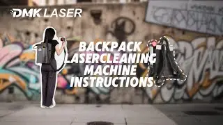 Backpack Handheld Pulse Laser Cleaning Machine: Efficient Cleaning Anytime, Anywhere! #DMKLaser